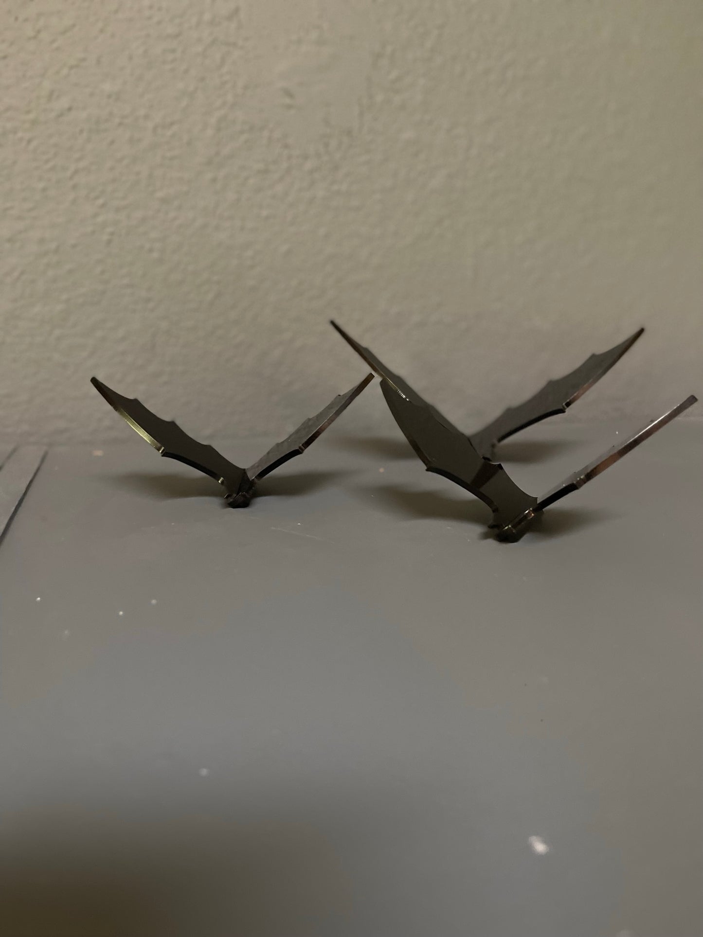 Acrylic 3D Bat Set