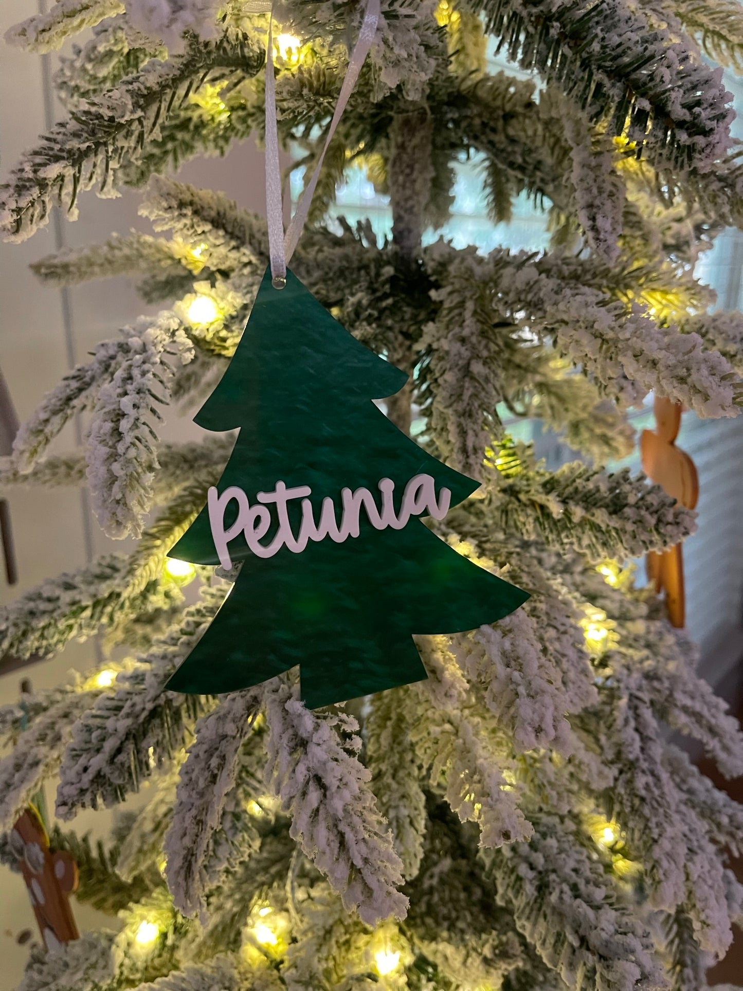 Personalized Tree Ornament
