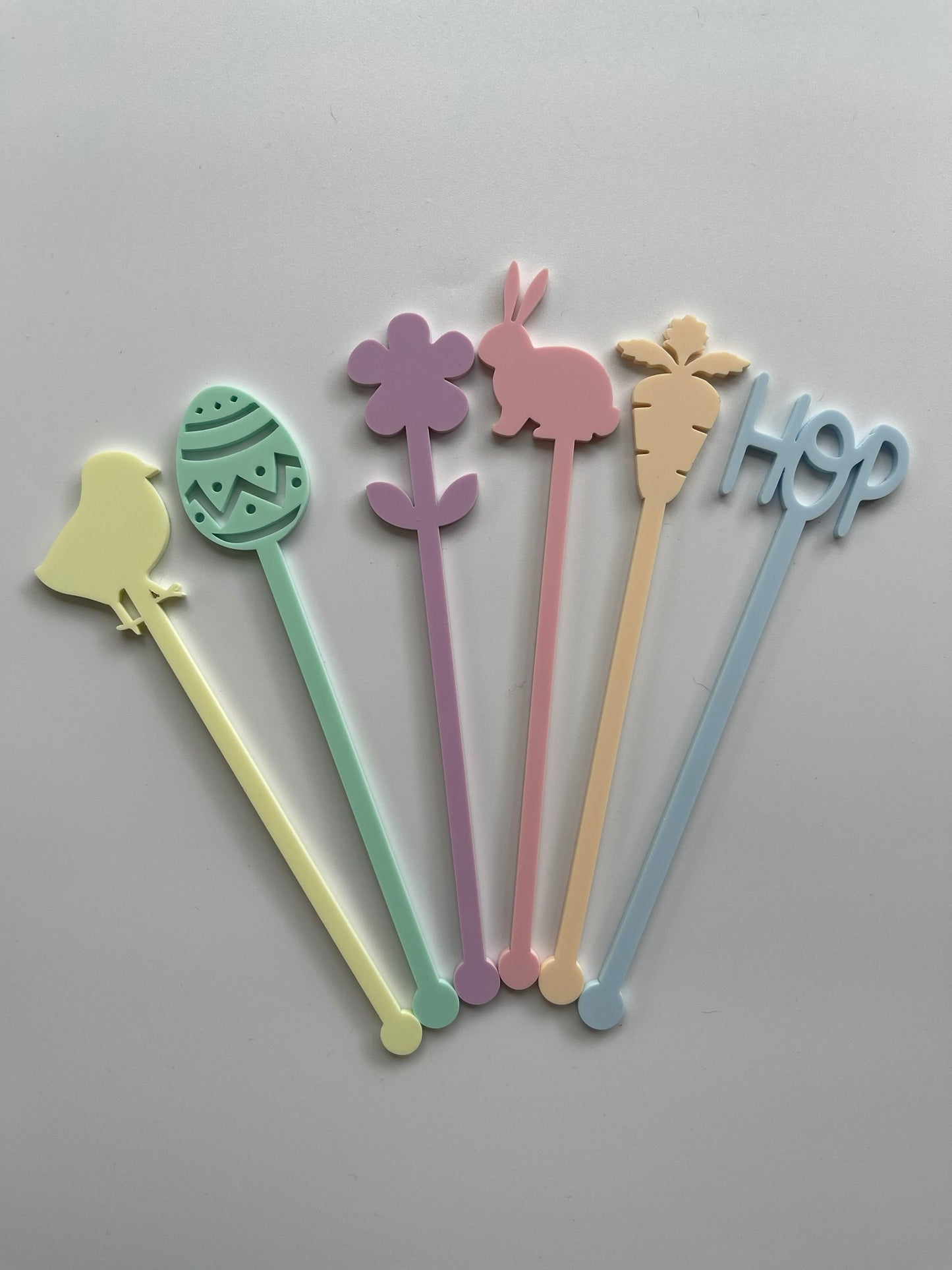 Easter Swizzle Sticks