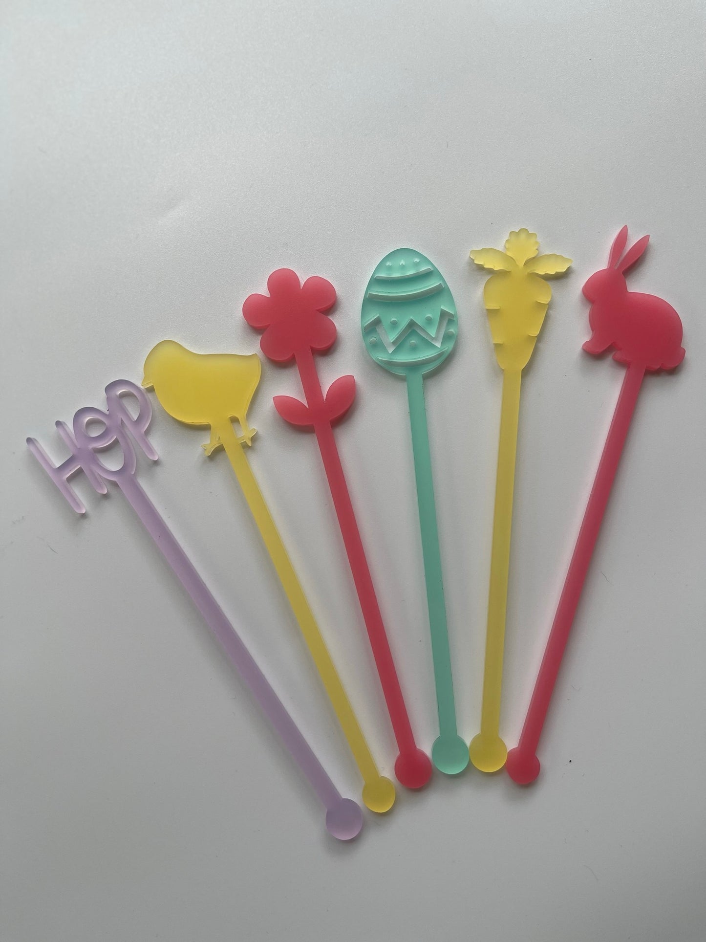 Easter Swizzle Sticks