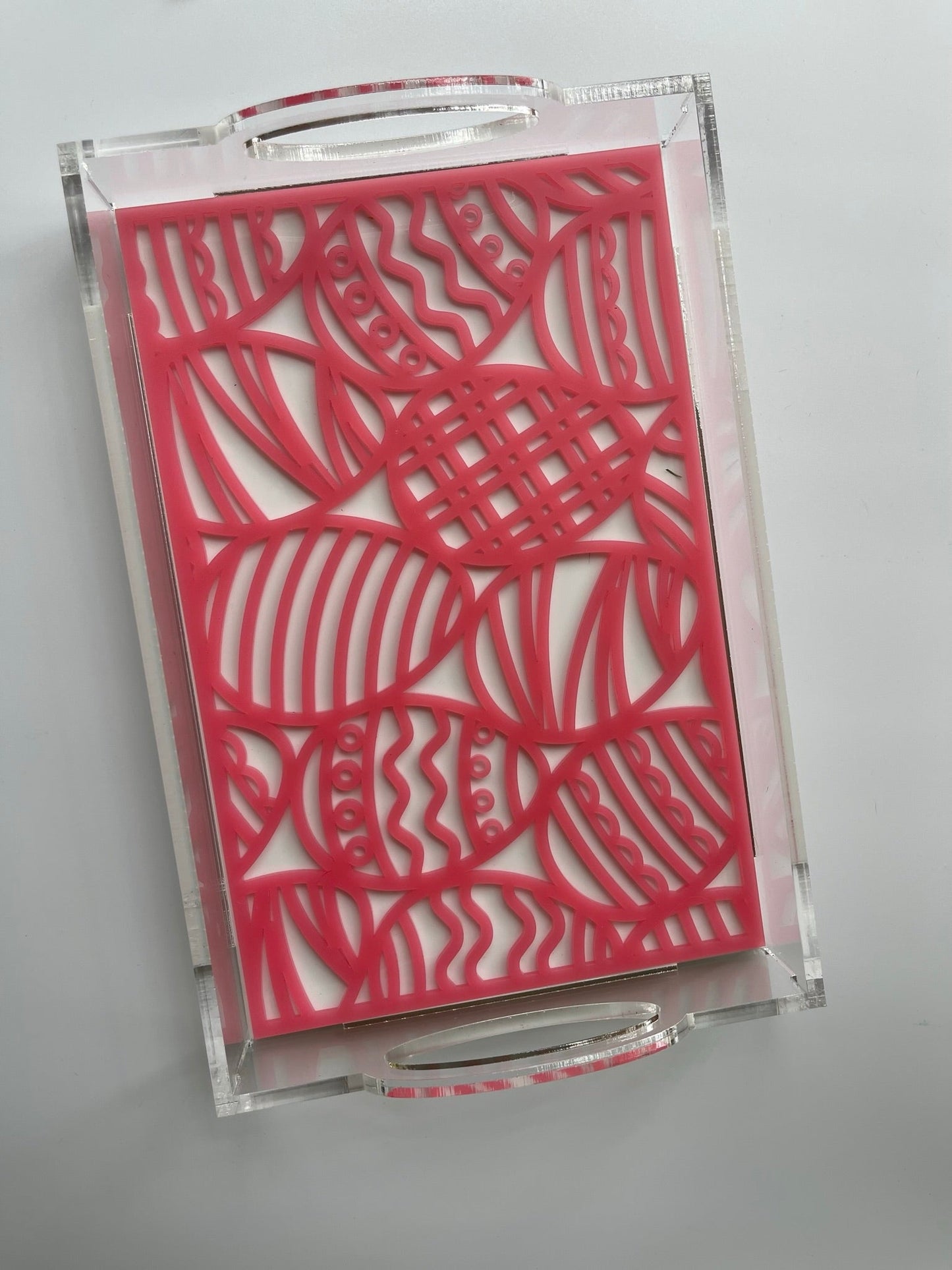 Acrylic Tray with Easter INSERT ONLY