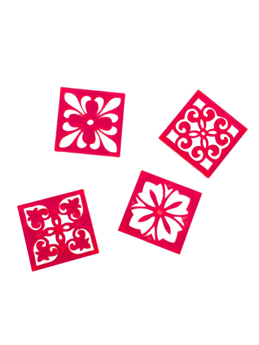 Mexican Tile Coasters