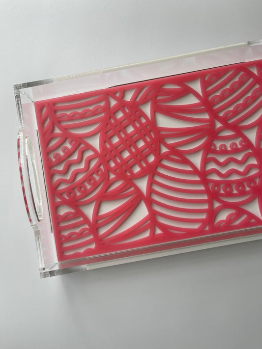 Acrylic Tray with Easter INSERT ONLY